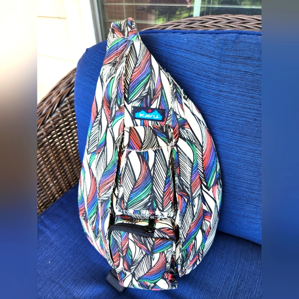 Kavu Original Discontinued "Ink Leaf"  print